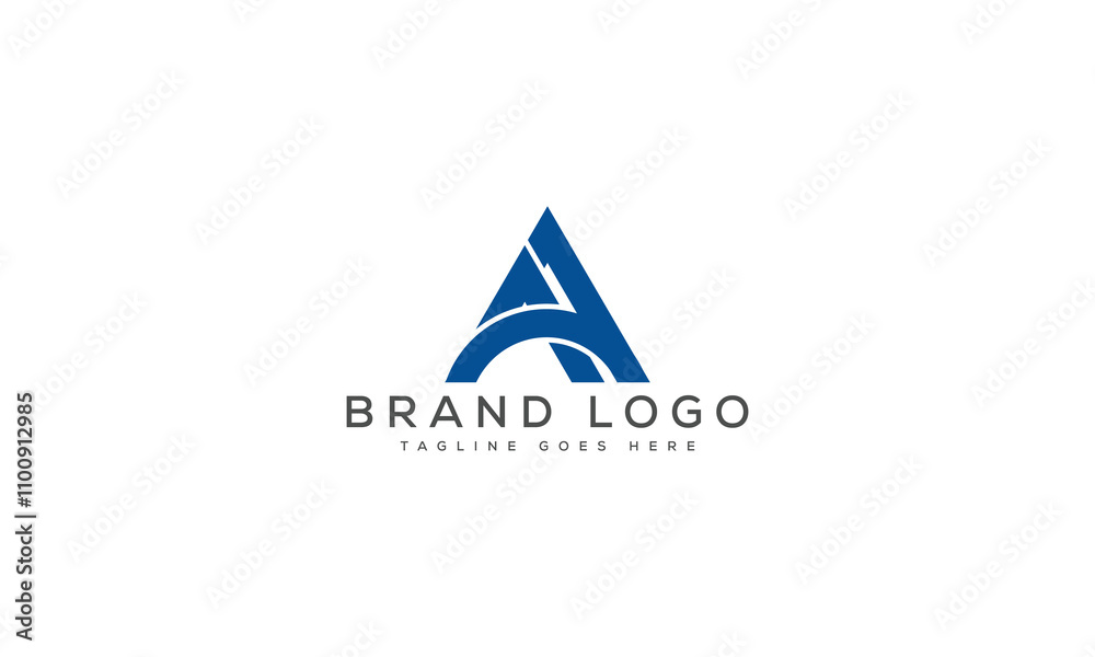 letter AA logo design vector template design for brand. letter AA logo design vector template design for brand.