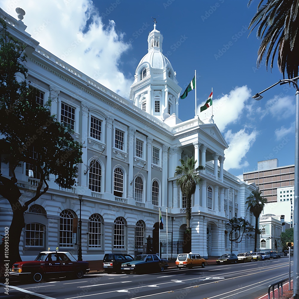 Obraz premium Historic City Hall in downtown San Francisco, California.