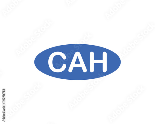 CAH logo design vector template. CAH