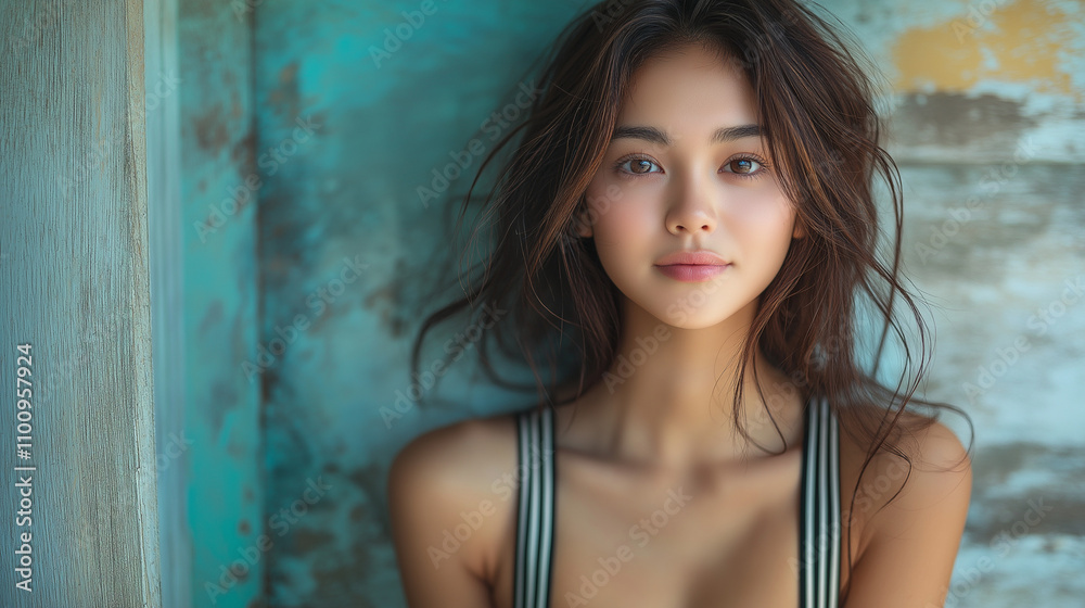 Fototapeta premium 美しい日本人女性