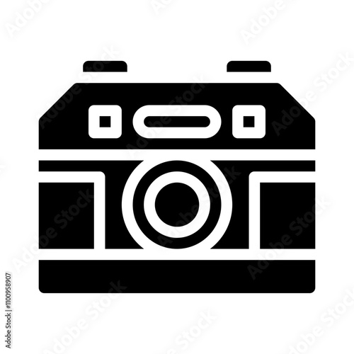 camera glyph icon