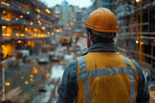 Civil Engineer at Construction Site