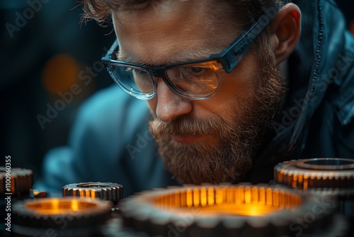 Gear Inspection: A Minimal Portrait