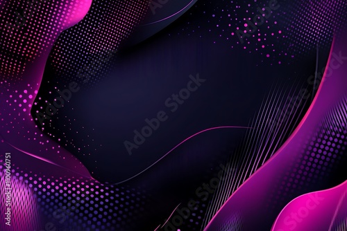 Bold lines and layered patterns define this abstract