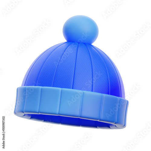 Winter Hat 3D icon photo