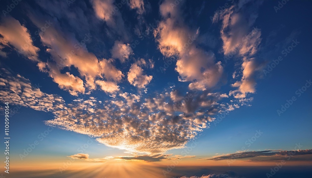 Obraz premium sunset in the clouds