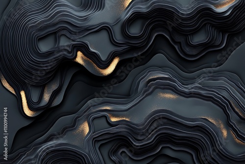 golden accents on a rich deep background