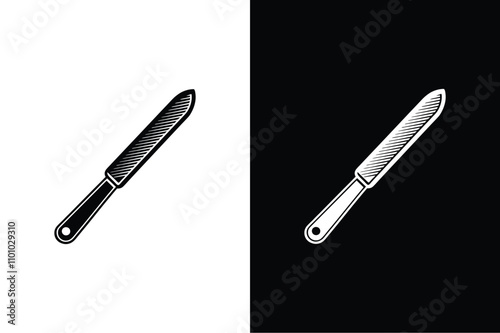 Medical Scalpel Vector Icon. Essential Surgery Tool Design