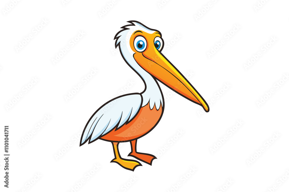 Obraz premium illustration of a pelican