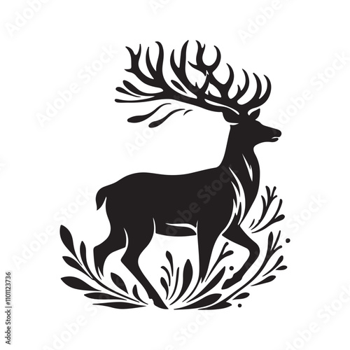 deer head silhouette