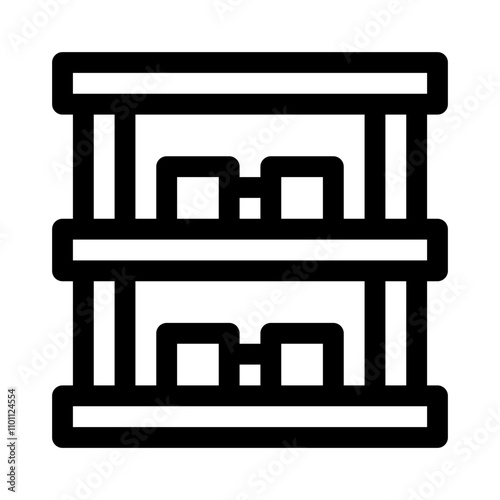 aisle line icon