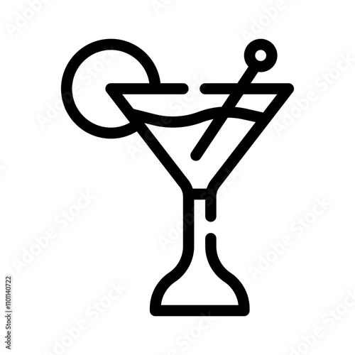 drink line icon