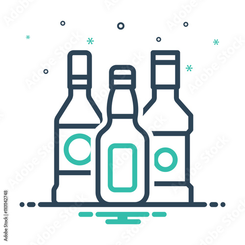 Mix icon for alcohol