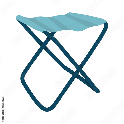 Camping Vector Illustration - Camping Chair