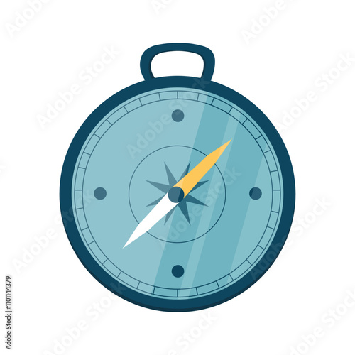 Camping Vector Illustration - Compass