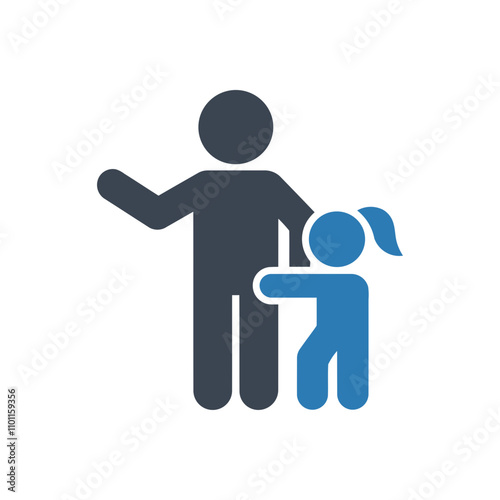 Adult with Child Icon