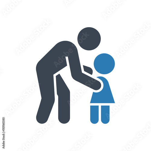 Supporting child interaction icon