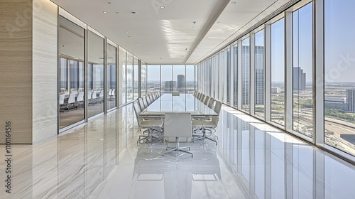 Panoramic Meeting Room with Breathtaking City Views