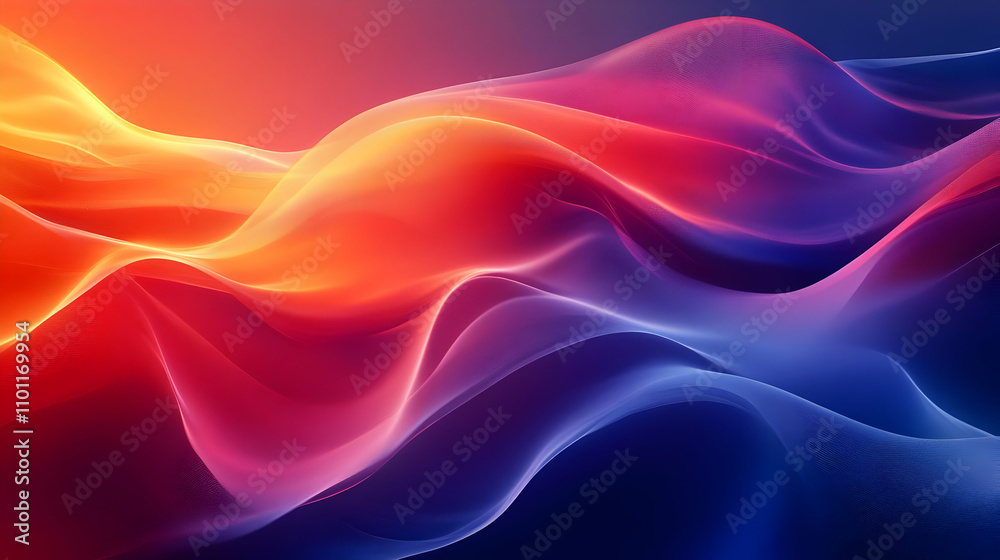 Fototapeta premium Abstract Waves Background Image