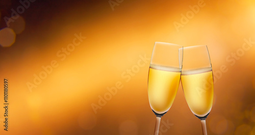 Silvester Feier 2025 mit Sekt