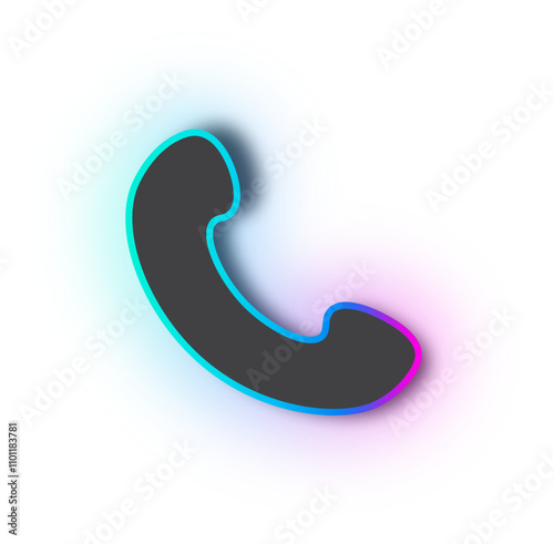 Gradient Contact  Icon