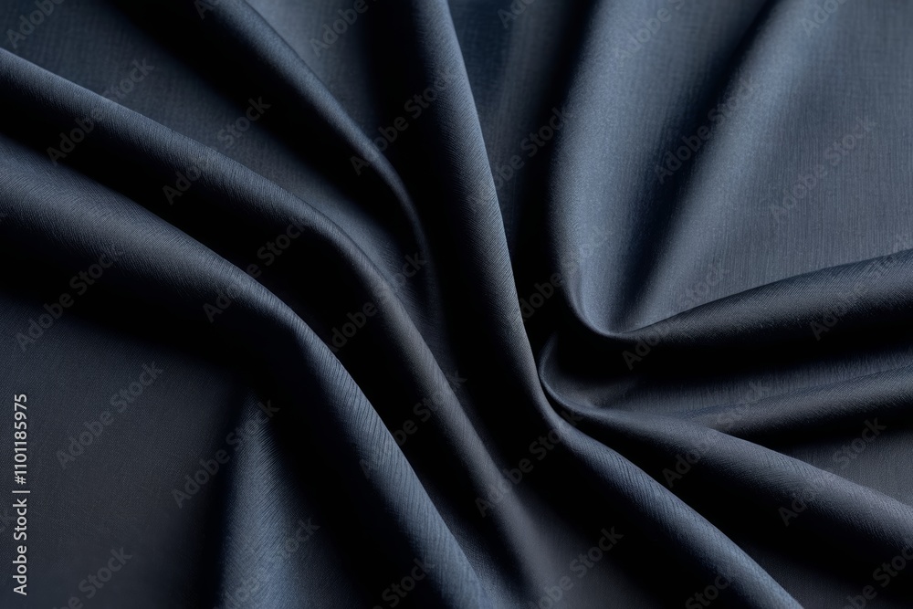 Obraz premium a close up of a dark blue fabric with a very thin pattern