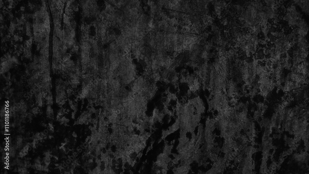 Fototapeta premium Dark cement wall background in vintage style