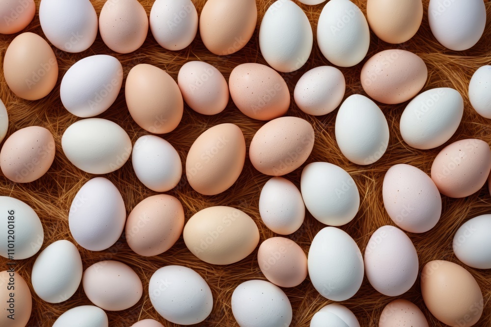 a close up of a pile of eggs on a table a close up of a pile of eggs on a table