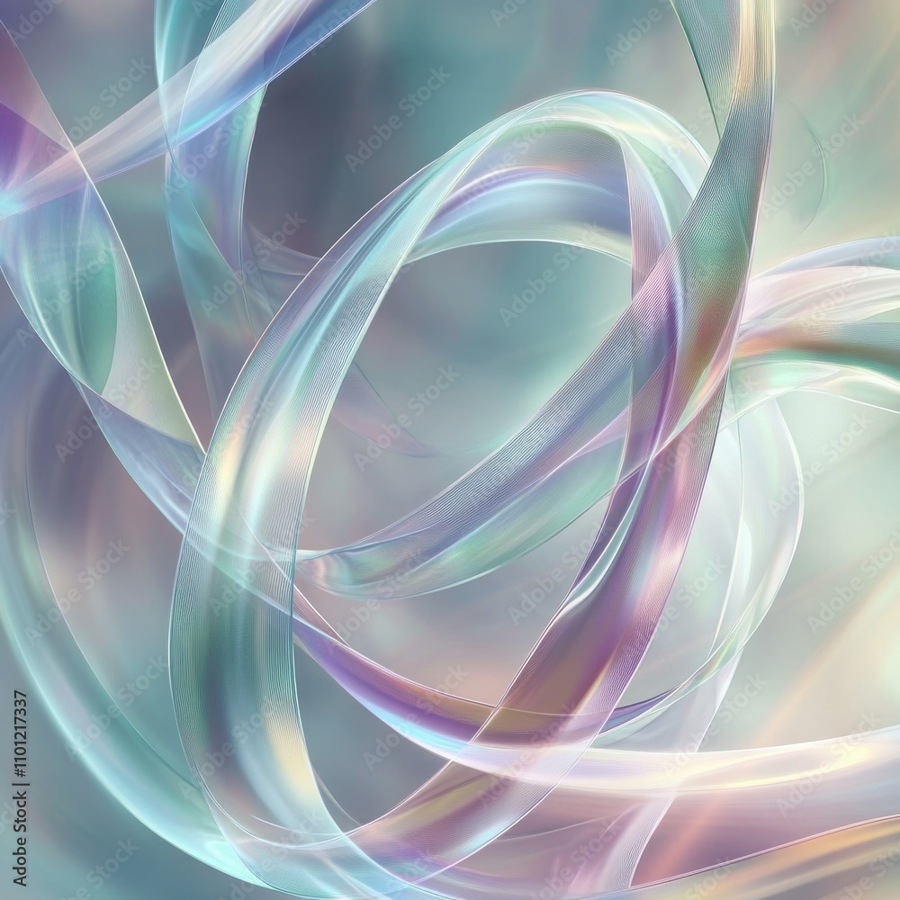 Dynamic abstract swirls of translucent pastel colors, creating a sense of fluid motion and ethereal beauty. Dynamic abstract swirls of translucent pastel colors, creating a sense of fluid motion and ethereal beauty.