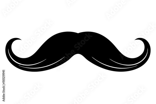 illustration of a mustache