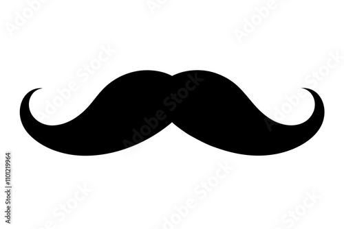 illustration of a mustache