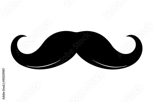 illustration of a mustache