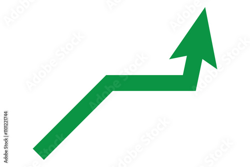 Green arrow graph line chart moving up concept of stock market business growth transparent png file Free Download Green arrow graph line chart moving up concept of stock market business growth transparent png file - GFXLoad
