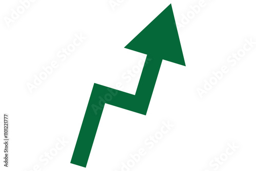 Green arrow graph line chart moving up concept of stock market business growth transparent png file Free Download Green arrow graph line chart moving up concept of stock market business growth transparent png file - GFXLoad