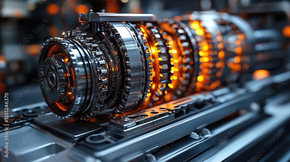 mechanism of an automatic car gearbox close u mechanism of an automatic car gearbox close u
