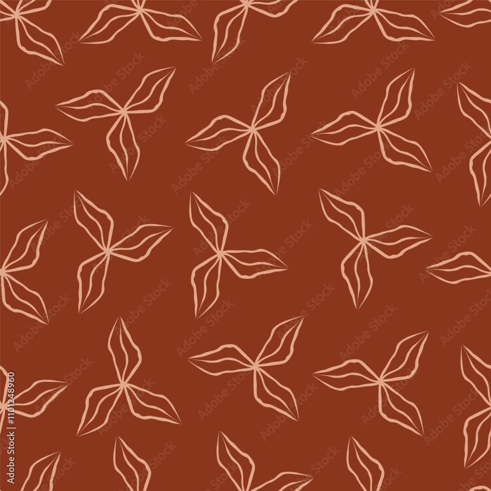 Fototapeta premium Beautiful Floral Pattern on the background Sweet floral pattern is suitable for fashion