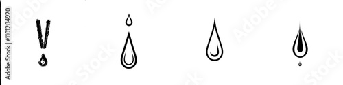 A flat, modern icon for apps and websites depicting a blood glucose meter test kit with a testing strip for diabetes.