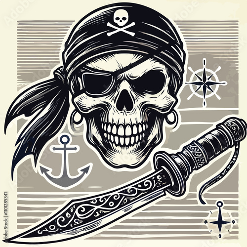  pirate logo photo
