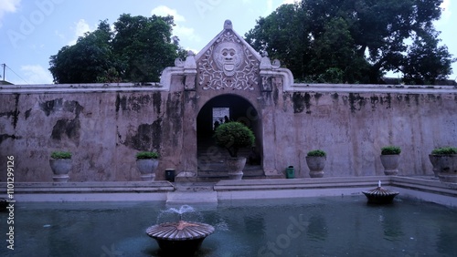 A historical, opulent water palace, Taman Sari Yogyakarta was once a royal retreat, showcasing intricate architecture, serene pools, and lush gardens, reflecting the grandeur of the Sultanate. photo