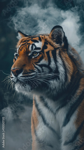 portrait of a tiger