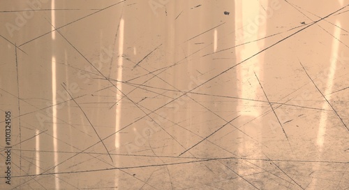 Rustic Brown Vintage Background with Distressed Scratches and Subtle Textured Details