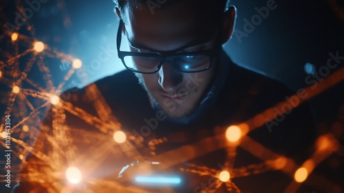 Business Professional Using...
