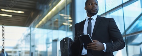 Businessman on Business Tri...