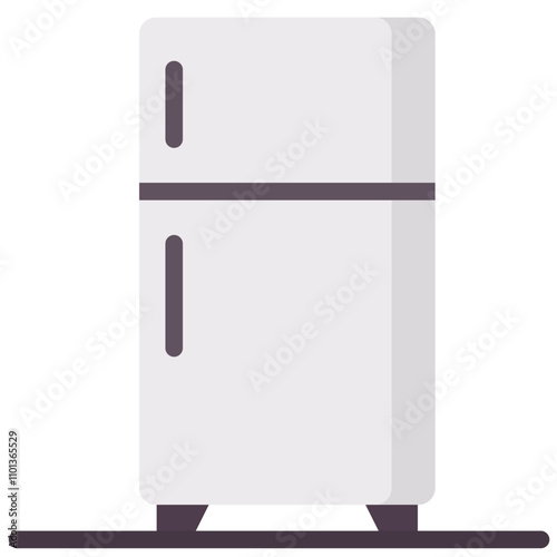 fridge flat vector icon