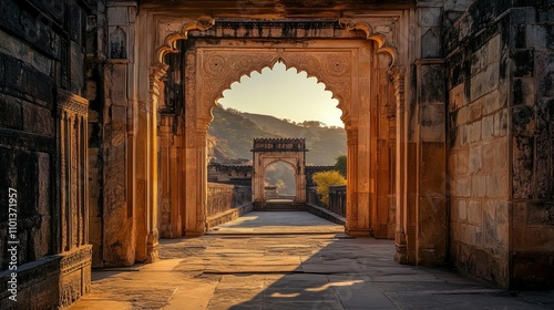 Through the Gates of Ancient Empires: Capturing Portals to the Past,Photograph the majestic gateways of ancient empires, such as monumental arches and stone-carved entrances that once welcomed royalty photo