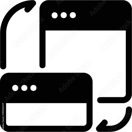 Simple vector icon browser
