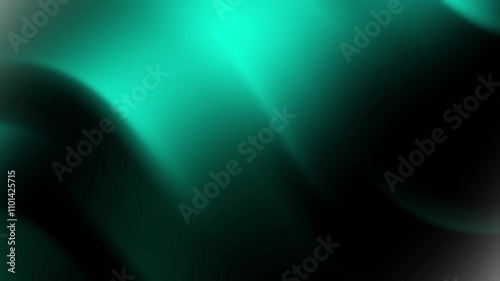 Dark teal abstract gradients blend into black.