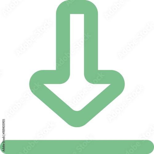 Download icon logo design