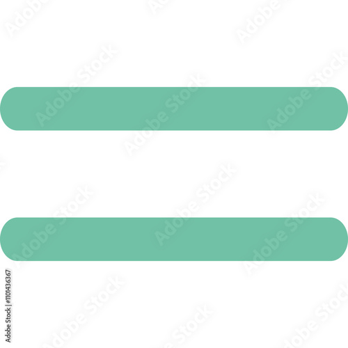 Equal Sign icon logo design