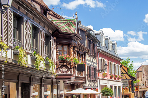 Maisons à colombages du 17ème siècle à Ribeauvillé